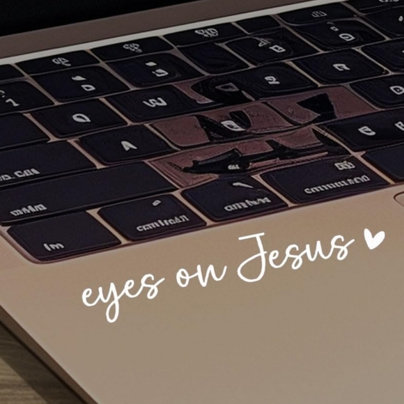 EYES ON JESUS DECAL Perfect Reminder - Picture 6 of 6